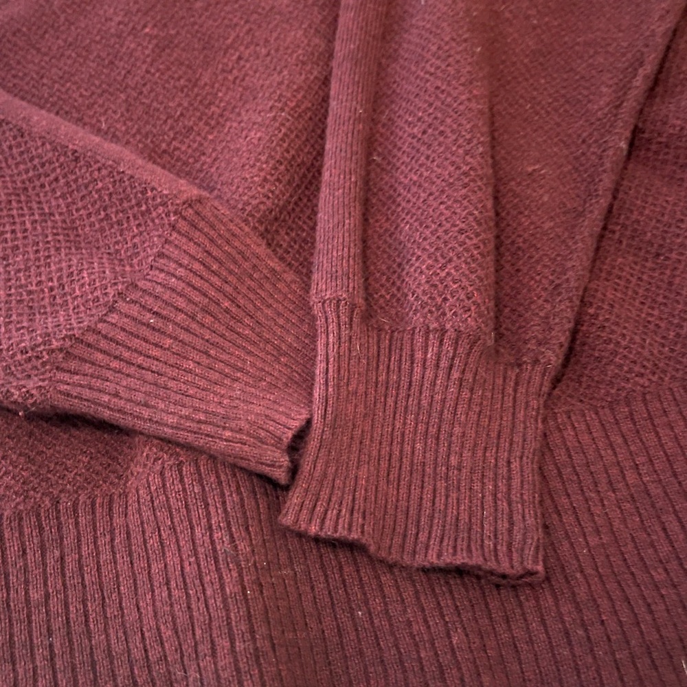 Cozy Maroon Sweater